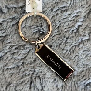 Coach Girlie Hangtag Keychain NIB